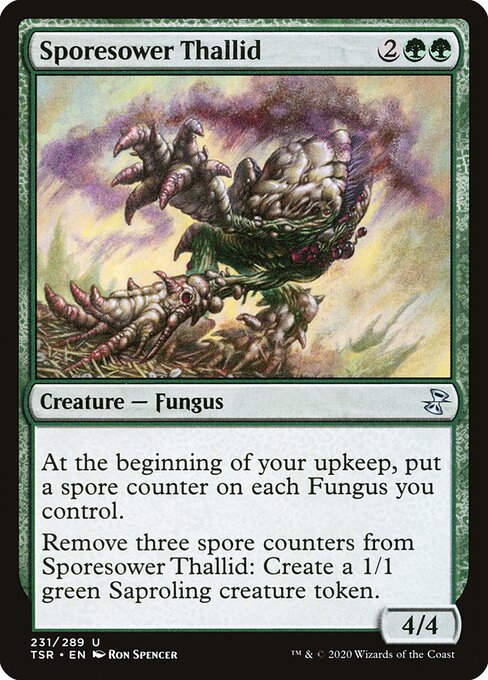 Time Spiral Remastered - 231 - Sporesower Thallid - Uncommon - G - Non-foil