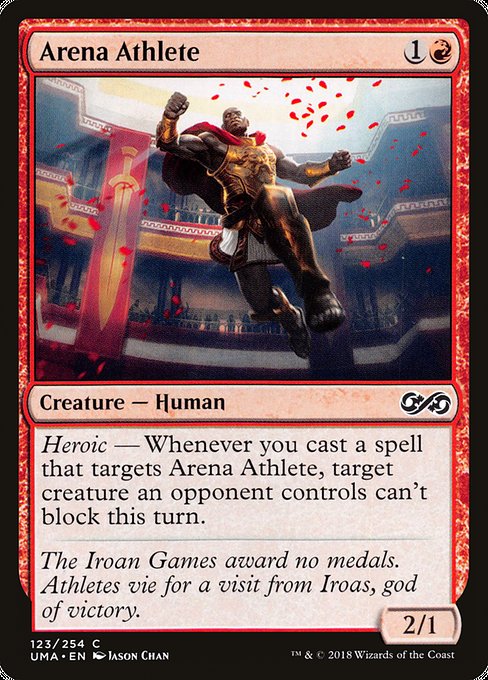 Ultimate Masters - 123 - Arena Athlete - Common - R - Non-foil