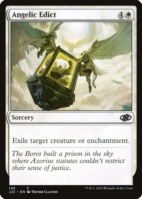 Jumpstart 2022 - 145 - Angelic Edict - Common - W - Non-foil