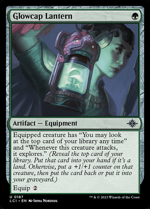 The Lost Caverns of Ixalan - 187 - Glowcap Lantern - Uncommon - G - Non-foil
