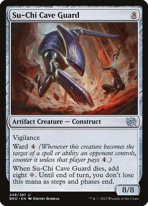 The Brothers' War - 249 - Su-Chi Cave Guard - Uncommon - C - Non-foil