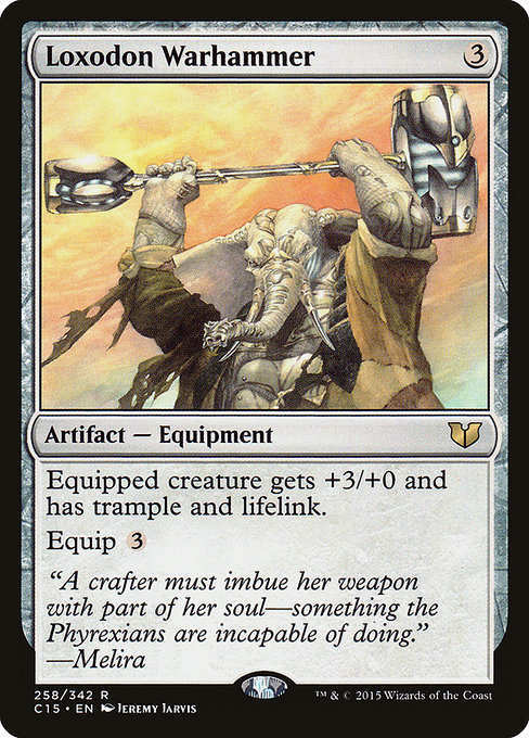Commander 2015 - 258 - Loxodon Warhammer - Rare - C - Non-foil