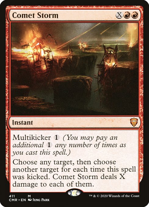 Commander Legends - 411 - Comet Storm - Mythic - R - Non-foil