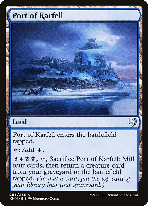 Kaldheim - 265 - Port of Karfell - Uncommon - C - Non-foil