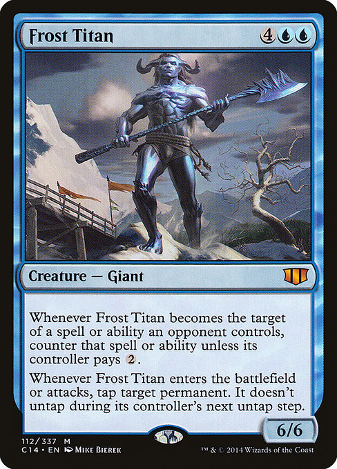 Commander 2014 - 112 - Frost Titan - Mythic - U - Non-foil