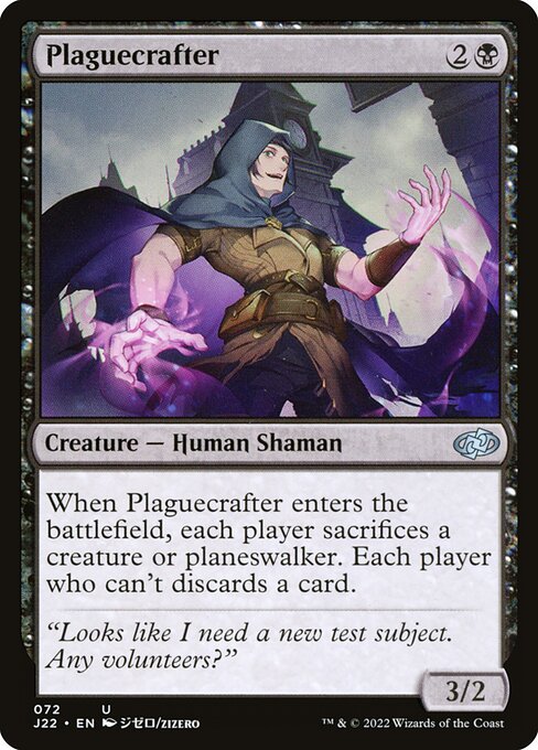 Jumpstart 2022 - 72 - Plaguecrafter - Uncommon - B - Non-foil