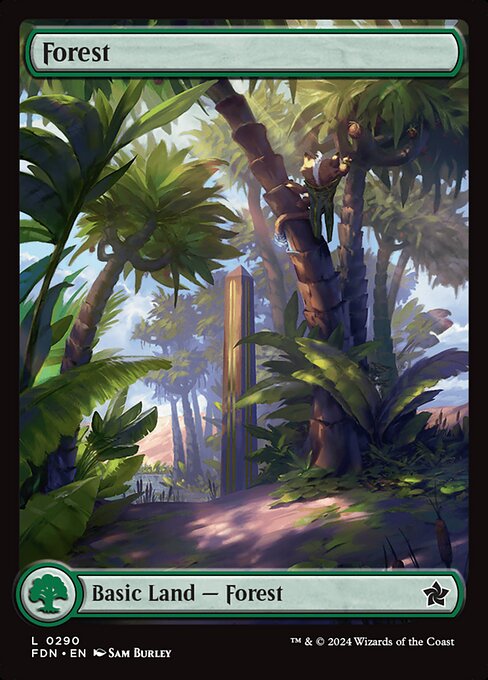 Foundations - 290 - Forest - Common - C - Foil