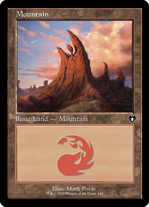 Commander Masters - 448 - Mountain - Common - C - Non-foil