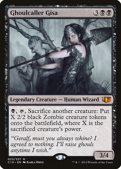 Commander 2014 - 23 - Ghoulcaller Gisa - Mythic - B - Non-foil