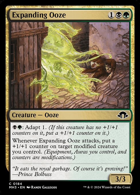 Modern Horizons 3 - 184 - Expanding Ooze - Common - BG - Non-foil