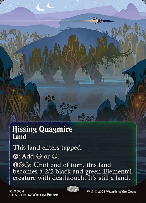 Edge of Eternities: Stellar Sights - 64 - Hissing Quagmire - Rare - C - Non-foil