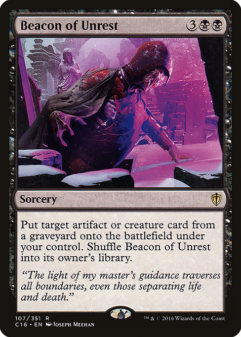 Commander 2016 - 107 - Beacon of Unrest - Rare - B - Non-foil