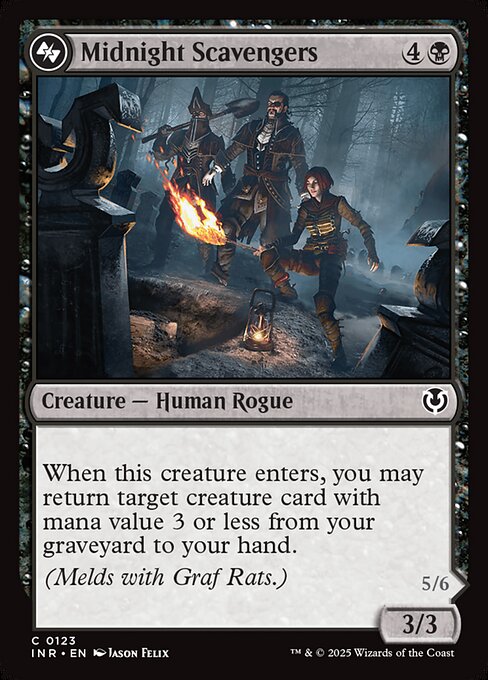 Innistrad Remastered - 123 - Midnight Scavengers - Common - B - Non-foil