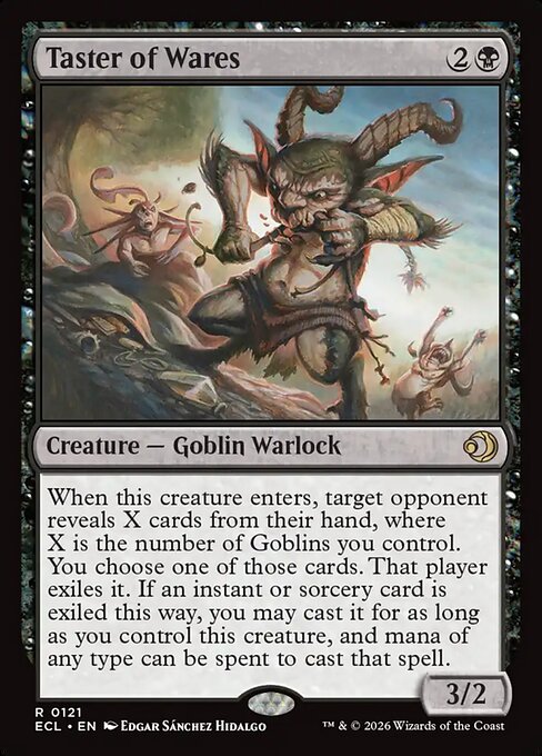 Lorwyn Eclipsed - 121 - Taster of Wares - Rare - B - Non-foil