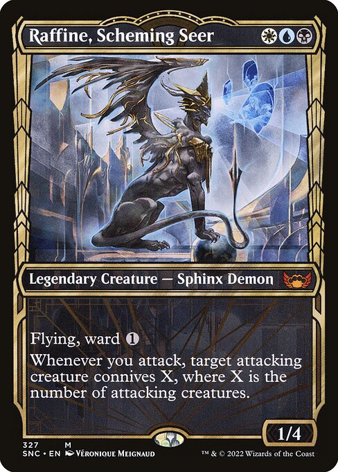 Streets of New Capenna - 327 - Raffine, Scheming Seer - Mythic - Multi - Non-foil