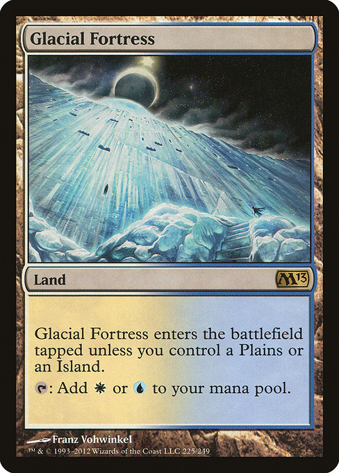 Magic 2013 - 225 - Glacial Fortress - Rare - C - Non-foil