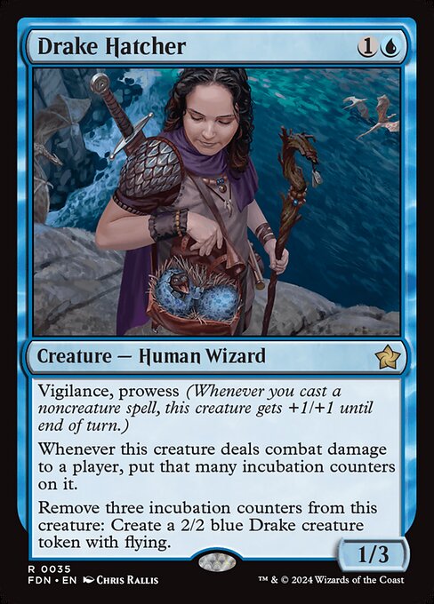 Foundations - 35 - Drake Hatcher - Rare - U - Non-foil