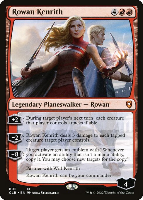 Commander Legends: Battle for Baldur's Gate - 805 - Rowan Kenrith - Mythic - R - Non-foil