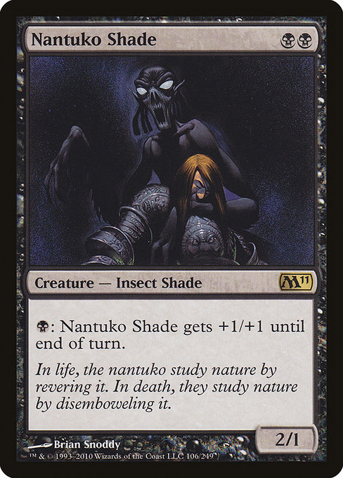 Magic 2011 - 106 - Nantuko Shade - Rare - B - Non-foil