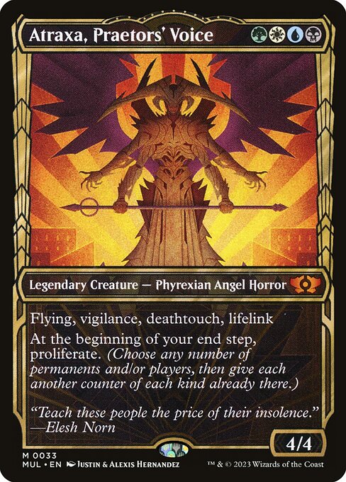 Multiverse Legends - 33 - Atraxa, Praetors' Voice - Mythic - Multi - Non-foil