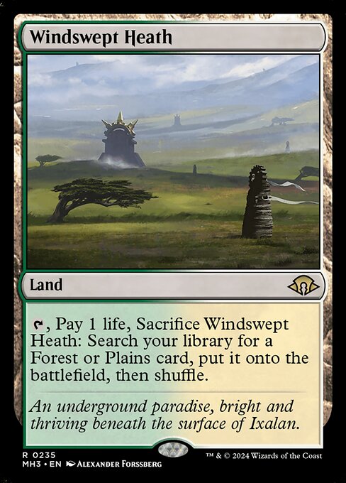 Modern Horizons 3 - 235 - Windswept Heath - Rare - C - Non-foil