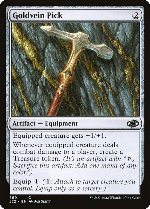 Jumpstart 2022 - 769 - Goldvein Pick - Common - C - Non-foil