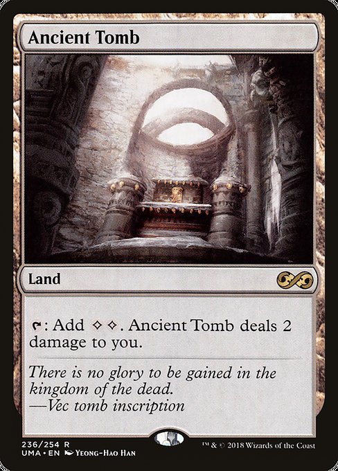 Ultimate Masters - 236 - Ancient Tomb - Rare - C - Non-foil