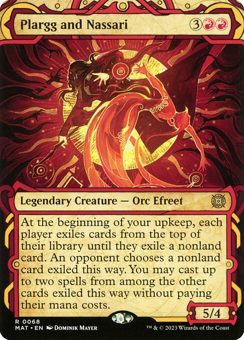 March of the Machine: The Aftermath - 68 - Plargg and Nassari - Rare - R - Foil