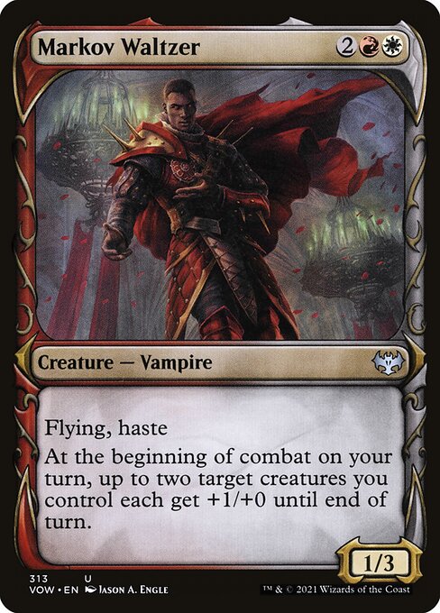 Innistrad: Crimson Vow - 313 - Markov Waltzer - Uncommon - WR - Non-foil