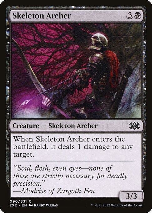 Double Masters 2022 - 90 - Skeleton Archer - Common - B - Non-foil