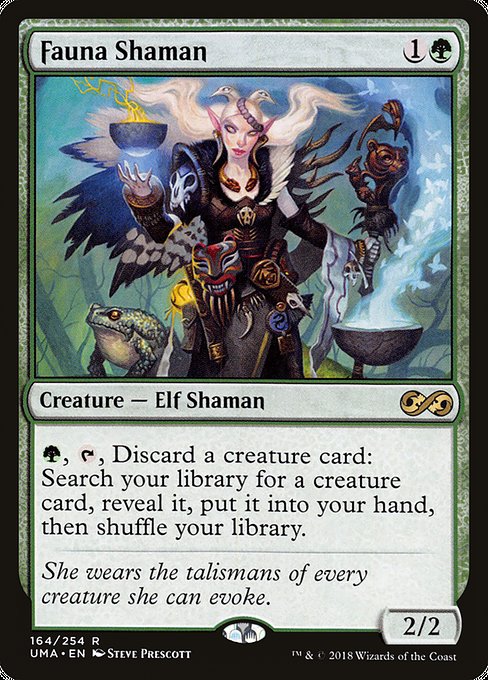 Ultimate Masters - 164 - Fauna Shaman - Rare - G - Non-foil