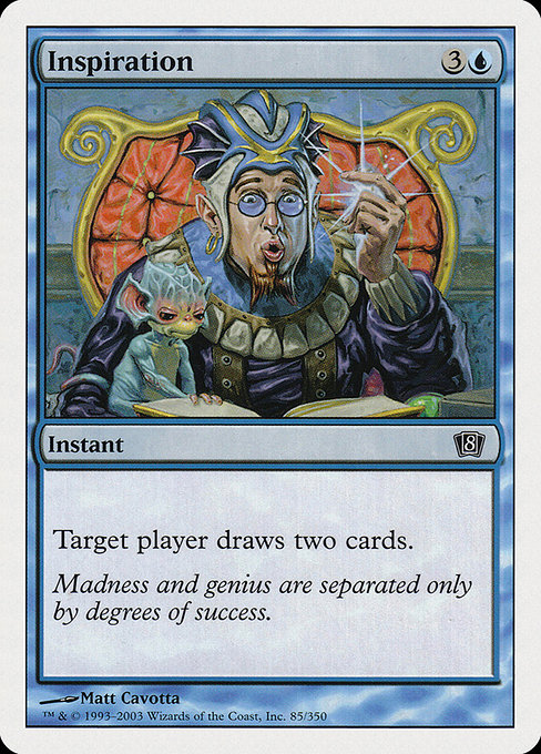 Eighth Edition - 85 - Inspiration - Common - U - Non-foil