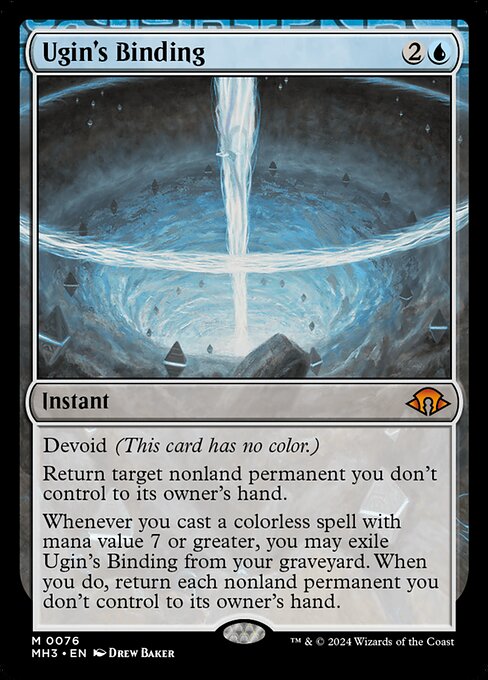 Modern Horizons 3 - 76 - Ugin's Binding - Mythic - C - Non-foil