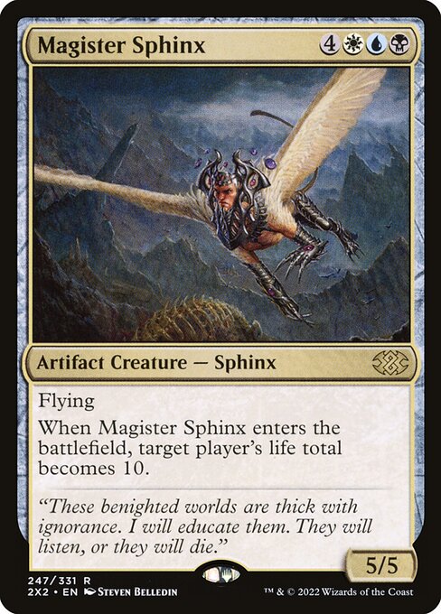 Double Masters 2022 - 247 - Magister Sphinx - Rare - Multi - Non-foil