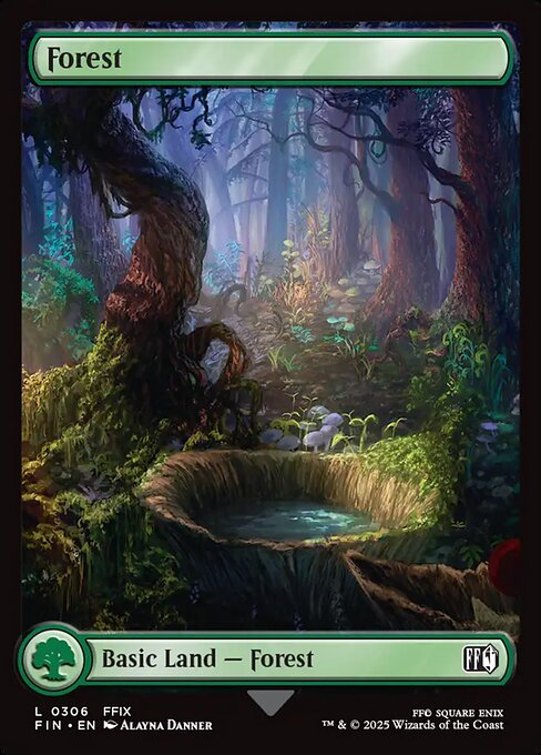 Final Fantasy - 306 - Forest - Common - C - Foil