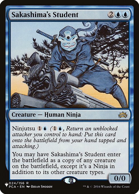The List - PCA-24 - Sakashima's Student - Rare - U - Non-foil