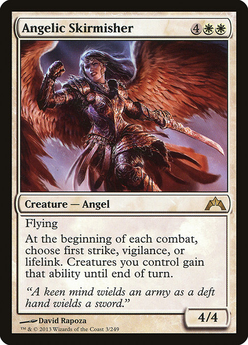 Gatecrash - 3 - Angelic Skirmisher - Rare - W - Non-foil