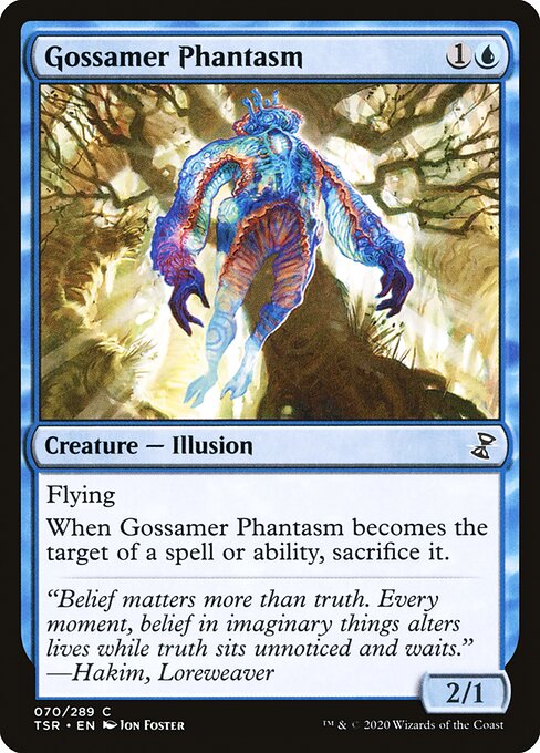 Time Spiral Remastered - 70 - Gossamer Phantasm - Common - U - Non-foil