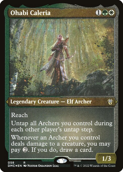Dominaria United Commander - 58 - Ohabi Caleria - Rare - WG - Non-foil