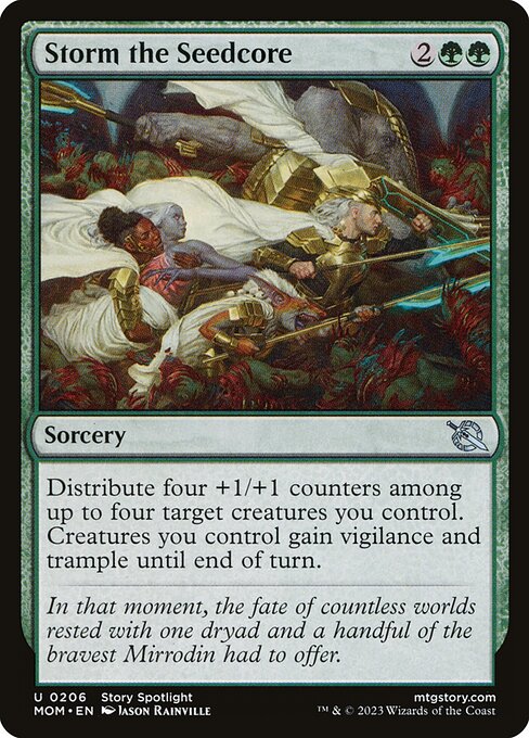 March of the Machine - 206 - Storm the Seedcore - Uncommon - G - Non-foil