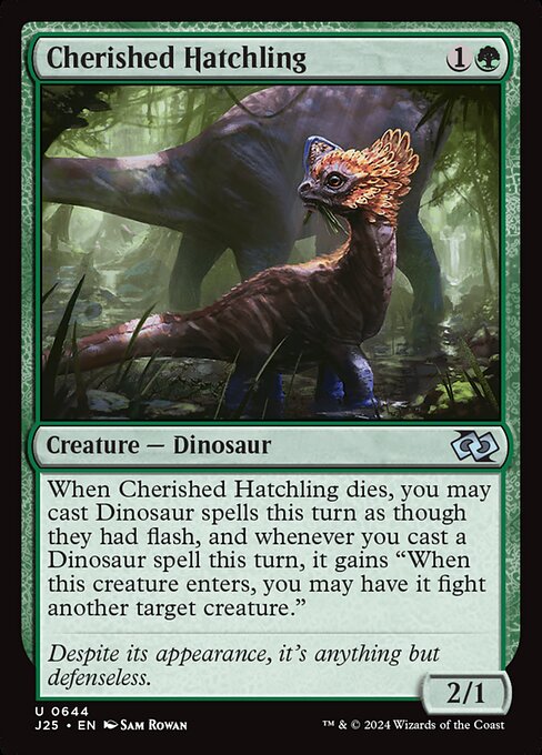 Foundations Jumpstart - 644 - Cherished Hatchling - Uncommon - G - Non-foil