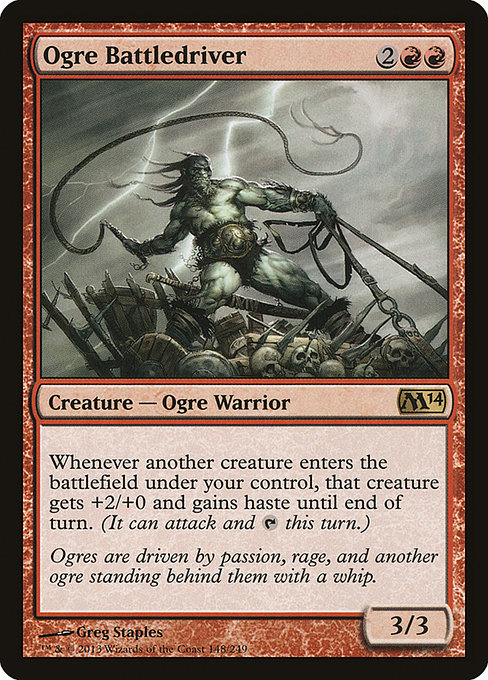 Magic 2014 - 148 - Ogre Battledriver - Rare - R - Non-foil
