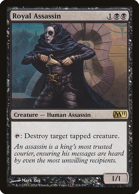 Magic 2011 - 116 - Royal Assassin - Rare - B - Non-foil