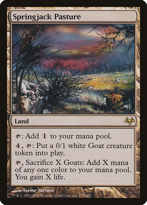 Eventide - 179 - Springjack Pasture - Rare - C - Non-foil
