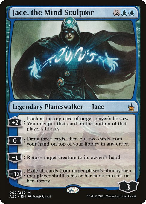 Masters 25 - 62 - Jace, the Mind Sculptor - Mythic - U - Non-foil