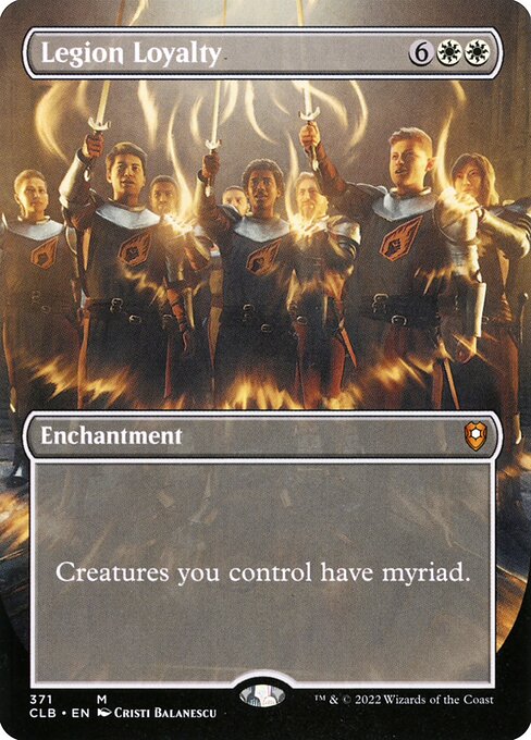 Commander Legends: Battle for Baldur's Gate - 371 - Legion Loyalty - Mythic - W - Non-foil