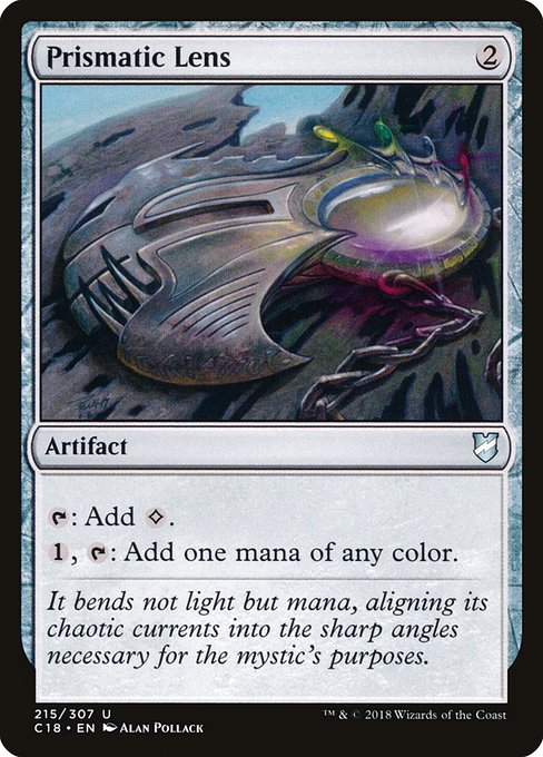 Commander 2018 - 215 - Prismatic Lens - Uncommon - C - Non-foil