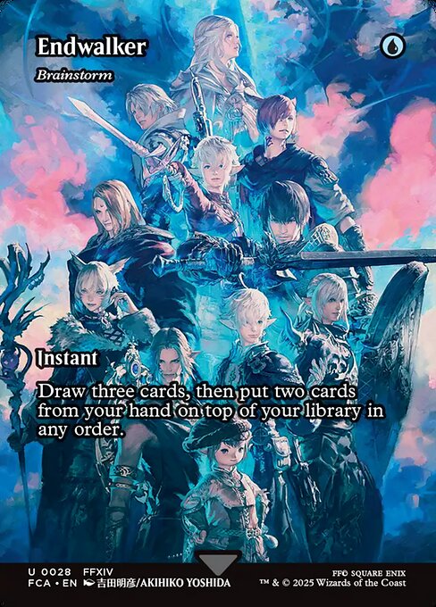 Final Fantasy: Through the Ages - 28 - Brainstorm - Uncommon - U - Non-foil