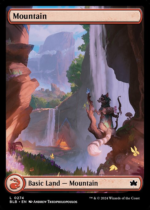 Bloomburrow - 274 - Mountain - Common - C - Foil
