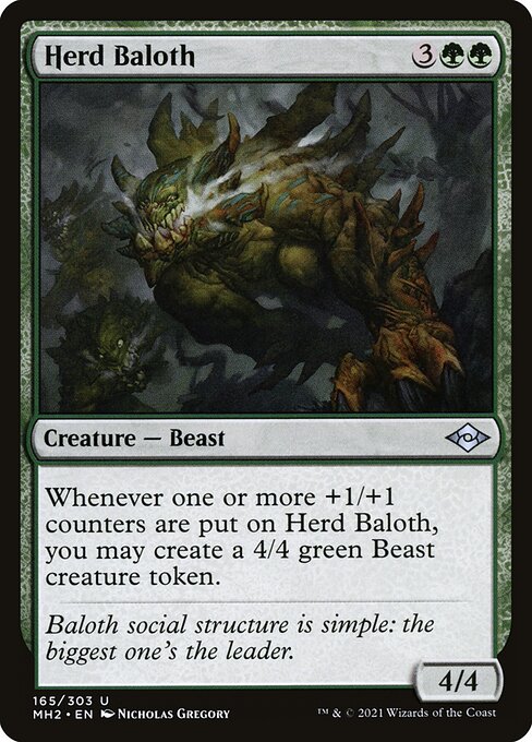 Modern Horizons 2 - 165 - Herd Baloth - Uncommon - G - Non-foil